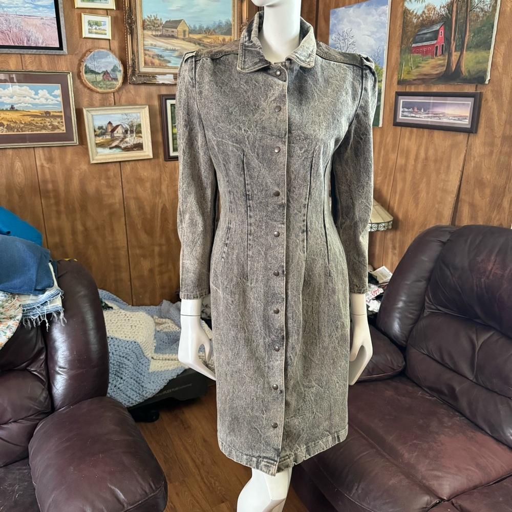 Vintage Denim Dress